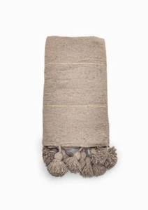 Marokkanische Wohndecke, Camel Überwurf Bettdecke, Deko Boho Bettüberwurf - Bild 1 von 2