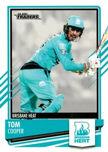 2021 2022 BRISBANE HEAT BBL Cricket Card TOM COOPER Traders - Picture 1 of 2