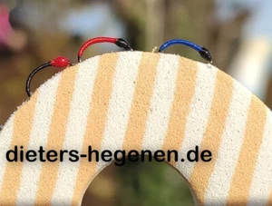 NEU 3 er Hegene mit Nymphen in Gr. 18 Hegenen Renken Felchen Barsch Saibling - Bild 1 von 1