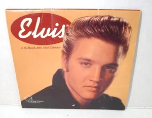 ELVIS PRESLEY 2001 16 MONTH Calendar Good Condition - Picture 1 of 6