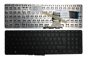 HP Pavilion 17-f267nb Zwart Windows 8 Layout Frans Vervangend laptoptoetsenbord - Afbeelding 1 van 1