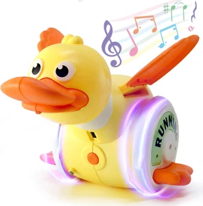 Baby Musical Duck Toys, Dancing Duck Walking Duck Baby Toy for 18 Months+ Infant - Picture 1 of 8