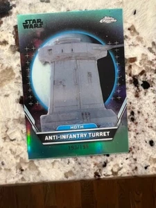Tarjeta refractor Star Wars Hyperspace Aqua 193/199 torreta antiinfantería #88 2024 - Imagen 1 de 1