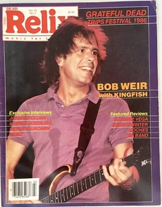 Revista Relix 1986 vintage ~ Grateful Dead ~ Vol 13 No. 3 - Imagen 1 de 3