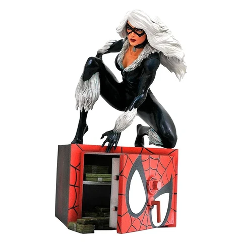 Marvel Gallery Comic Black Cat Statue Diorama Cover