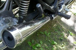1978 Honda CX500  CX 500 Exhaust Head Pipes and Mufflers - Picture 1 of 10