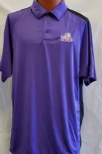 New! Mens TCU Texas Chrstian Horned Frogs Short Sleeve Polo Shirt size XL - Picture 1 of 2