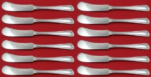 Old French by Gorham Sterling Silver Butter Spreader flat handle Set 12 pcs - Picture 1 of 1