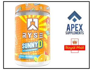 RYSE Supplements SunnyD Pre-Workout (25 servings) Energy, Pump, Strength, Focus - Picture 1 of 1