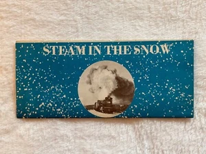 Steam in Snow Brochure Order Form Steamtown Foundation Rutland Excursion 1975 - Picture 1 of 3