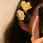 1pcs petit canard jaune bb épingle à cheveux des cheveux de printemps 