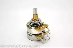 CTS 500K/500K STACKED CONCENTRIC POT POTENTIOMETER FOR FENDER JAZZ BASS 62 TELE - Bild 1 von 1
