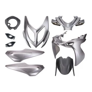 Kit de carenado TUNR de 9 piezas en negro/gris mate para Yamaha Aerox MBK Nitro - Imagen 1 de 1