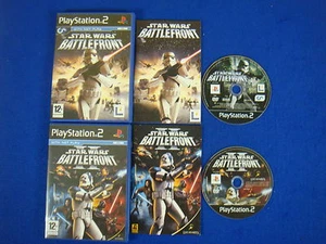 ps2 STAR WARS BATTLEFRONT x2 Juegos I y II (1 y 2) Colección Versión PAL - Imagen 1 de 5
