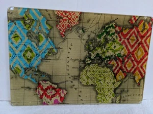 Decorative Plate / Trinket Tray - Map Design - Picture 1 of 4