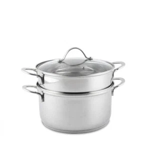 Pentola Vaporiera Speciali in Acciaio Inox ad Induzione 22 cm Bialetti - Foto 1 di 1