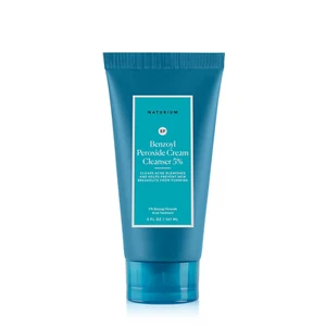 Benzoyl Peroxide Cream Cleanser 5%, Gentle Blemish Treatment for Face, 5 Oz - Picture 1 of 12