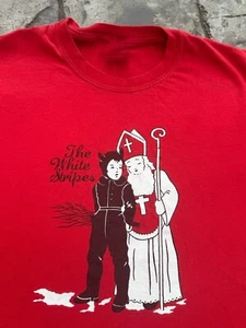 The White Stripes Band Cotton Red Shirt Unisex Concert S to 5XL EL413 - Picture 1 of 4