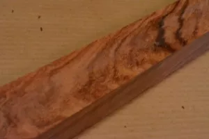 Granadillo TORNITURA STOCK 18x2x2 legno esotico legno quadrato vuoto - Foto 1 di 6