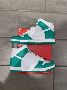 Nike Dunk High 'Stadium Green' Sail White Sneaker Size 4Y / 5.5W BNIB DB2179-002 - Picture 1 of 8