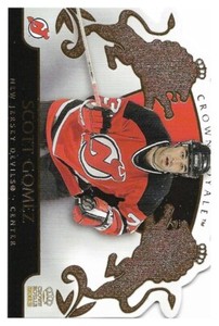 Scott Gomez #58 2002-03 Pacific Crown Royale Hockey Card NM-Mint
