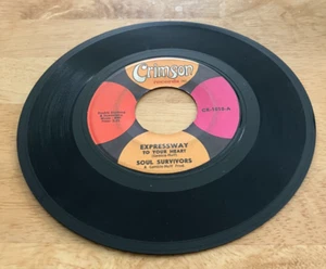 SOUL SURVIVORS, Expressway To Your Heart/Hey Gyp 45 1967 Play tested VG+ - Picture 1 of 4