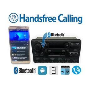 ✅95-97 Lincoln Town Car Continental Premium Audio Bluetooth Handsfree Oem Radio - Bild 1 von 5