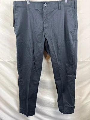 Calça Lee Masculina Azul Marinho Conforto Extremo MVP Ajuste Relaxado Elástica Tamanho 40X32 Nova Com Etiqueta - Imagem 1 de 4