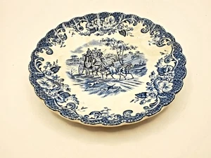 Platillo Johnson Brothers Ironstone "Escenas de entrenamiento" - Imagen 1 de 7