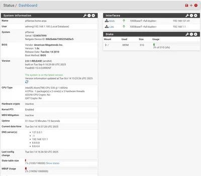 SuperMicro Intel Atom CPU 330 / 2GB 1X2GB RAM / 32GB SSD / 2x Nics / PFSense - Image 1 of 4