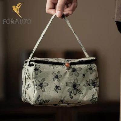 15.5cm Exquisitely Fabric Storage Bag Teaset Portable Tea Ceremony Accessories  - Изображение 1 из 4