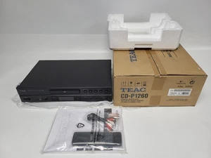 Teac CD-P1260 Compact Disc CD Player, Stereo RCA - Picture 1 of 16