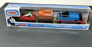 *LESEN* Fisher-Price Thomas und seine Freunde Thomas und Terence motorisierter Lokzug - Bild 1 von 8