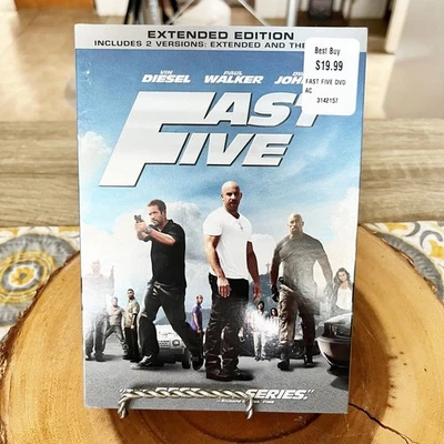 Fast Five: Extended Edition, Starring Vin Diesel & Paul Walker, New & Sealed! - Image 1 of 4