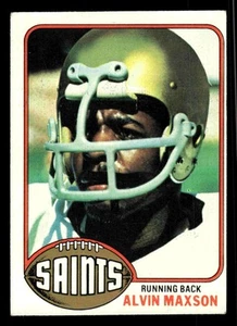 1976 Topps Alvin Maxson #83 - New Orleans Saints - Picture 1 of 2