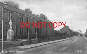 Lothian Street Bonnyrigg Midlothian RP Postcard (G254) - Picture 1 of 3