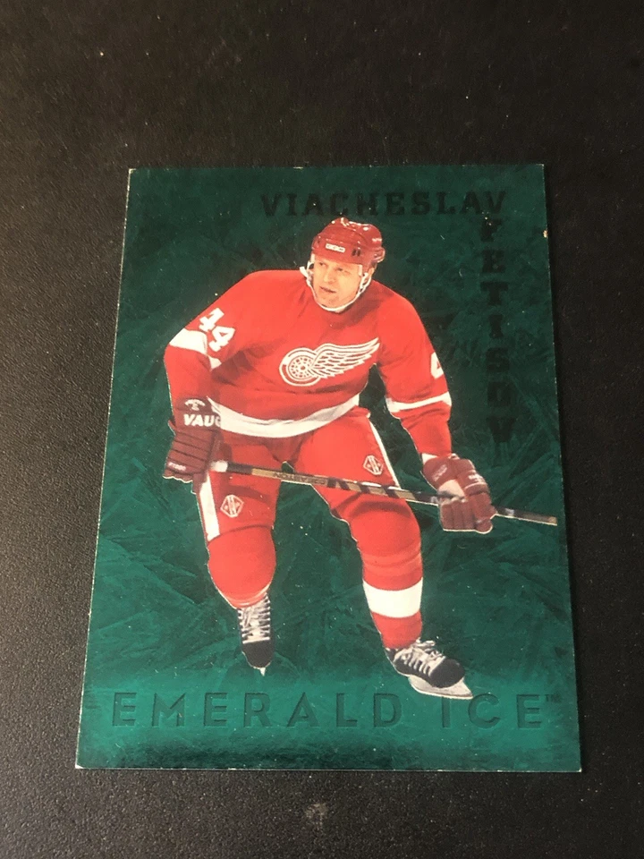1995-96 Parkhurst International Emerald Ice Viacheslav Fetisov #249 HOF - Image 1 of 2