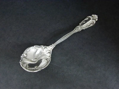 "Cuchara con cáscara de azúcar Holmes & Edwards Marina con incrustaciones de plata esterlina de 6 1/8""" Foto 1 de 4