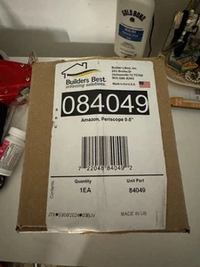 Builder's Best 0–5" Periscope Dryer Vent – Model 084049, New in Box, Made in USA - Picture 1 of 5