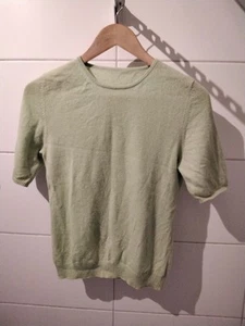 Damen Kaschmir Cashmere Shirt Grün - Bild 1 von 4