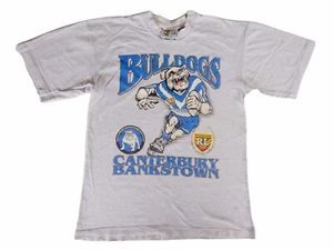 1995 Canterbury Bulldogs ARL NRL Premiers Rare Vintage Rugby League T-Shirt - M - Bild 1 von 8