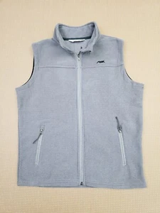 Mountain Khakis Medium Classic Fit Fleece Mens Vest Gray Pocket Pop Top Vest - Picture 1 of 15