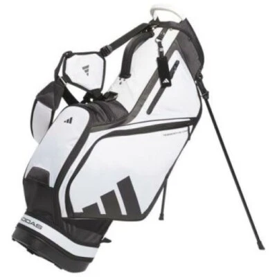 Adidas Мужская легкий логотип стойка Caddy сумка IKL14 IN6674 белый/черный 2024 режим - Изображение 1 из 4