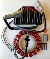 STATOR & REGULATOR FOR HARLEY DAVIDSON 2004-05 DYNA 74631-04 30017-01B