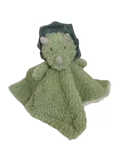 Dreamgro Dinosauro Verde Lovey Coperta di Sicurezza Bambino Neonato 14” Morbido Peluche Giocattolo - Foto 1 di 3