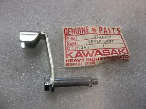 KAWASAKI SHIFT SHAFT LEVER C2SS C2TR G4TR KV100 1967-1976 NOS/OEM 13234-001 - Picture 1 of 1