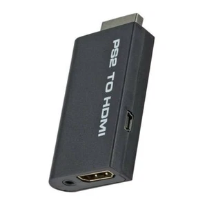 PS2 to HDMI Video Converter Adapter with 3.5mm Audio Output for HDTV Monitor US - Picture 1 of 4