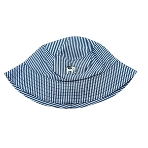 Janie and Jack sun hat toddler 18-24 months elephant safari striped bucket strap - Picture 1 of 6