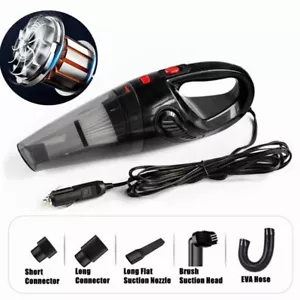 Leistungsstarker Handstaubsauger kabelgebunden tragbar Auto Mini Vakuum Staub 120 W - Bild 1 von 12