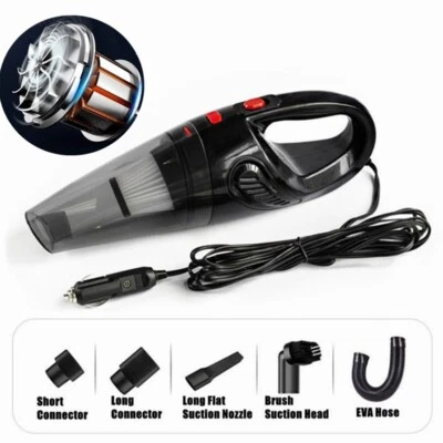 Powerful Handheld Vacuum Cleaner Wired Portable Car Auto Mini Vac Duste 120W - Image 1 of 4
